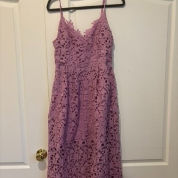 ASTR the Label: Midi Lace Cocktail Dress XL - Picture 3 of 6